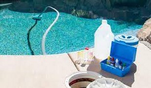 Intervention et dépannage sur une piscine