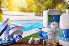 Produits professionnels de traitement de piscine